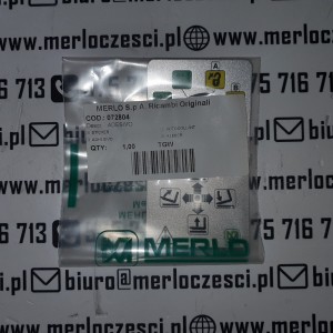 072804 MERLO naklejka na deskę rozdzielczą 