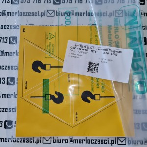 021615 Merlo naklejka hak